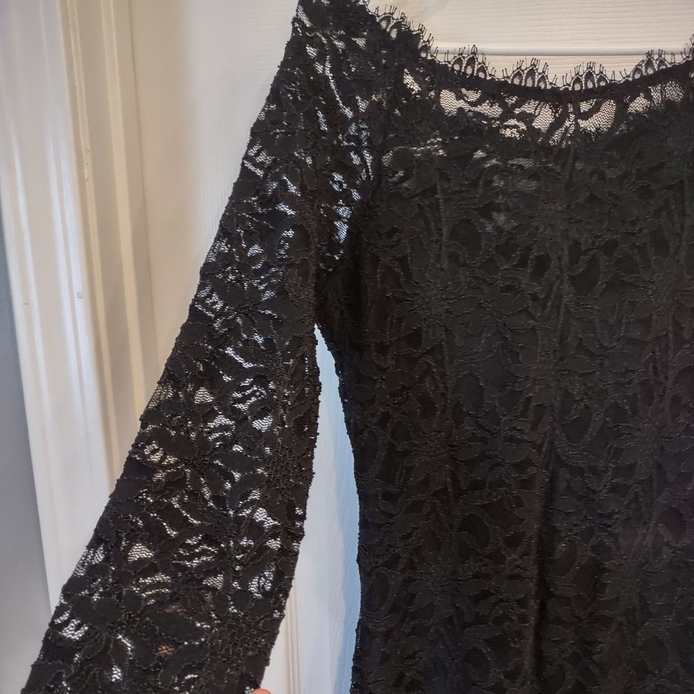 Black Lacey dress